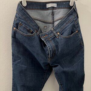 LOFT curvy/straight jeans SZ 4/27